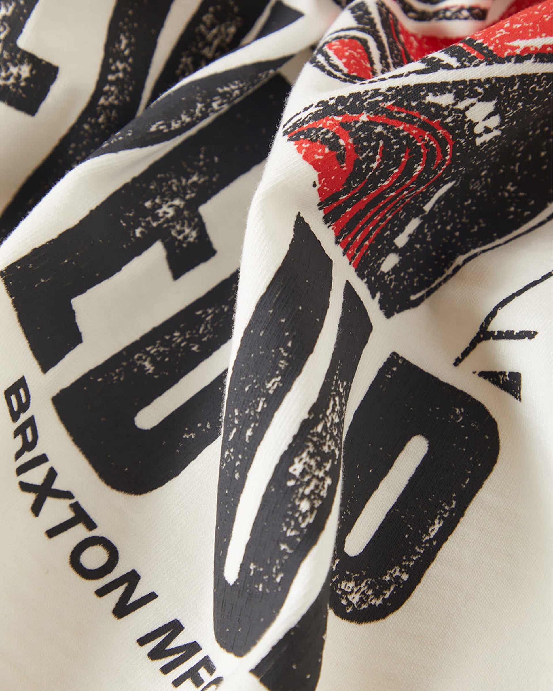 Brixton Women's Revved Up Boxy Crew Short Sleeve T-Shirt - Off White