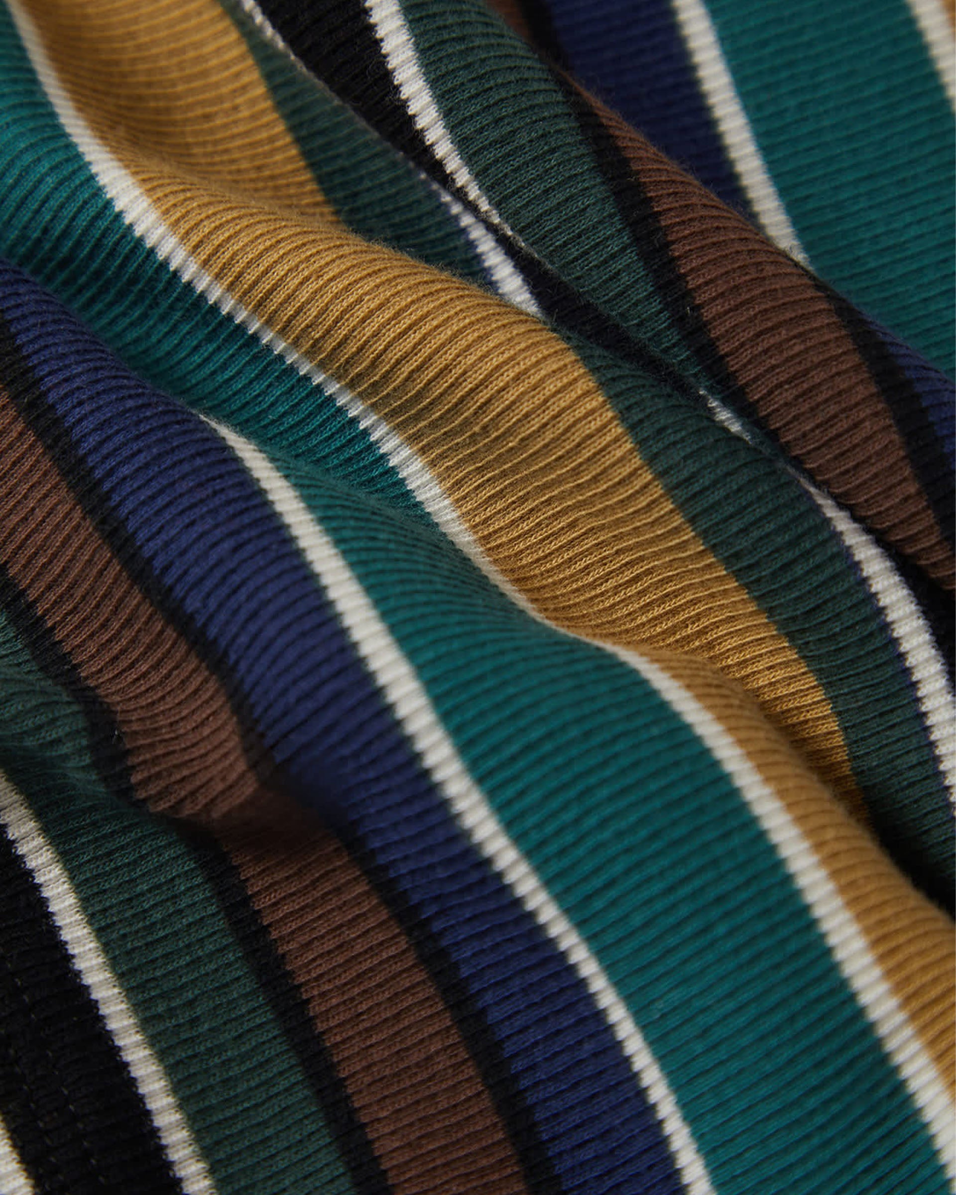 Brixton Women's Ringer Organic A-Tank - Multi Retro Stripe