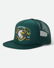Brixton Ruckett Netplus Trucker Hat - Night Sage/Night Sage