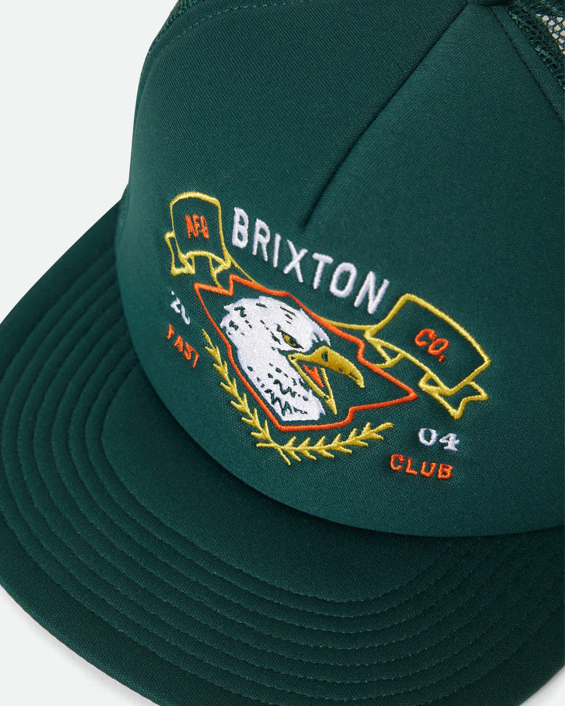 Brixton Ruckett Netplus Trucker Hat - Night Sage/Night Sage