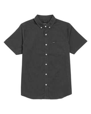 Sanford Oxford S/S Shirt - Charcoal