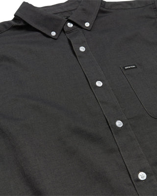 Sanford Oxford S/S Shirt - Charcoal