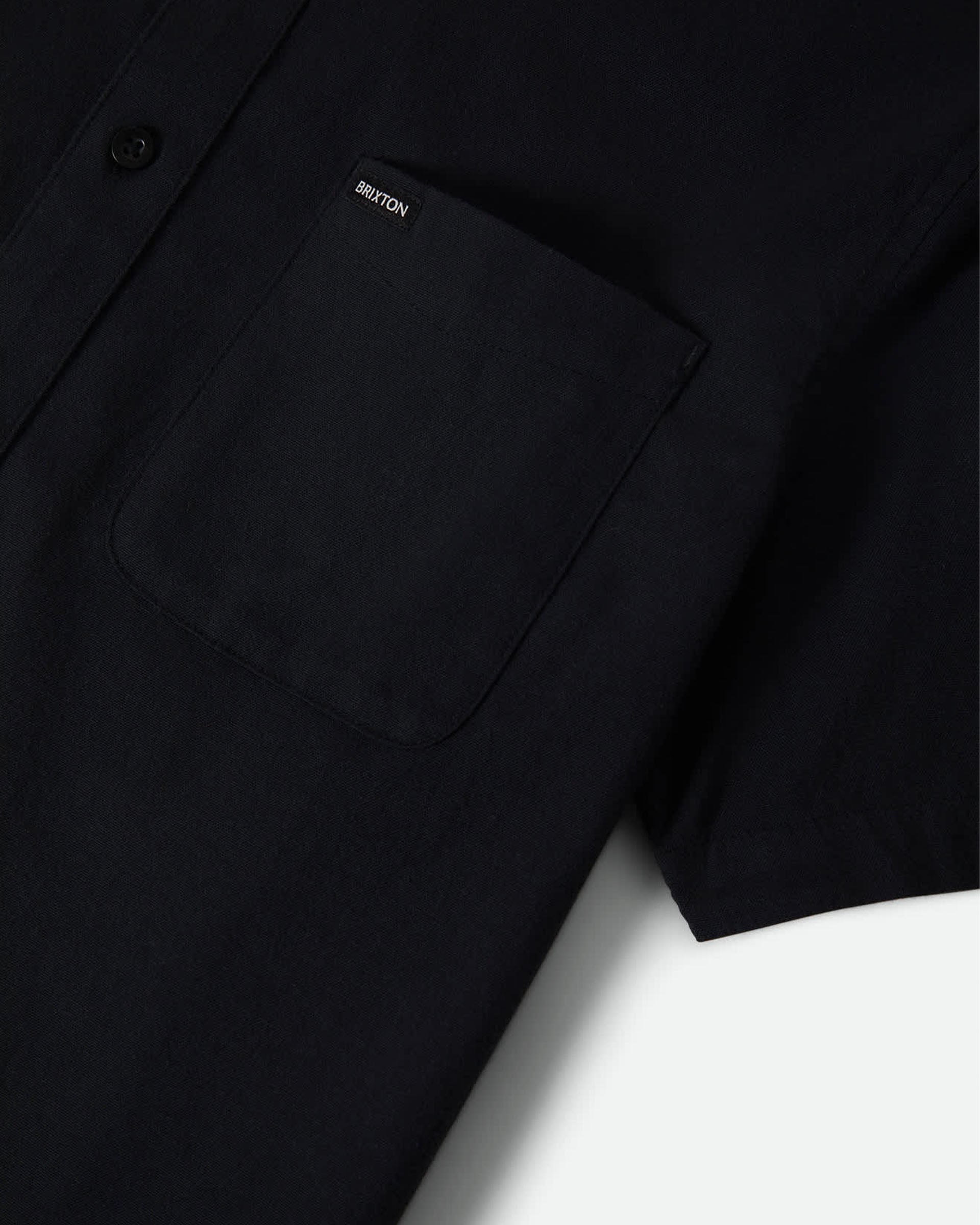 Sanford Oxford S/S Shirt - Black – Jack's Surfboards