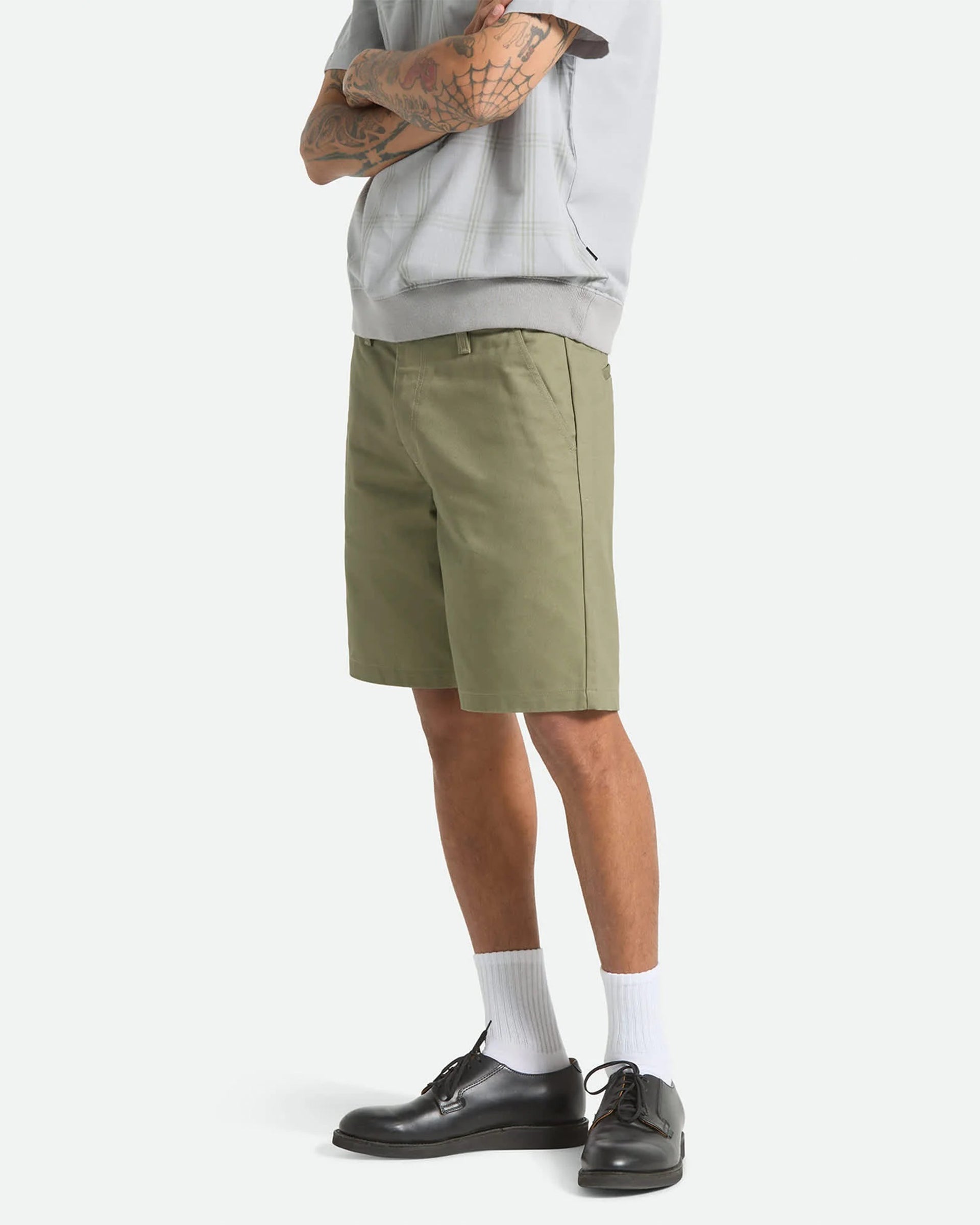 Brixton Santo Chino Short - Olive Surplus