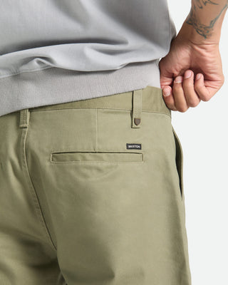 Brixton Santo Chino Short - Olive Surplus