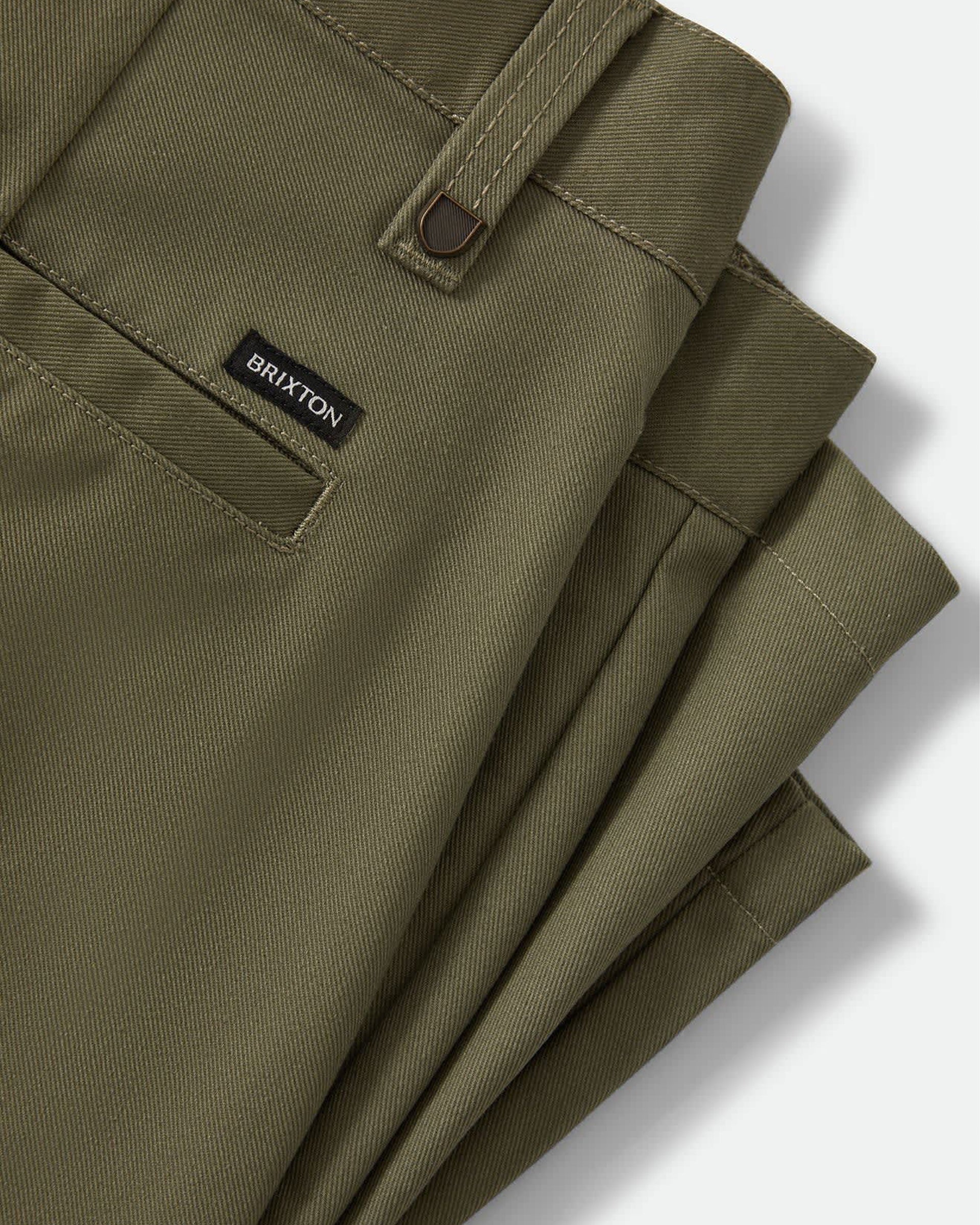 Brixton Santo Chino Short - Olive Surplus