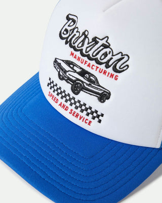 Brixton Women's Speed And Service Netplus Trucker Hat - Electric Blue