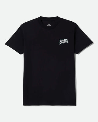 Brixton Stay Awhile Short Sleeve T-Shirt - Black