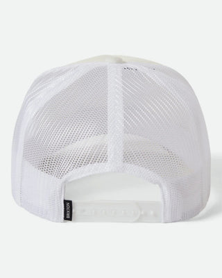 Brixton Women's Sunday Cruising Club Netplus Trucker Hat - Off White/Off White