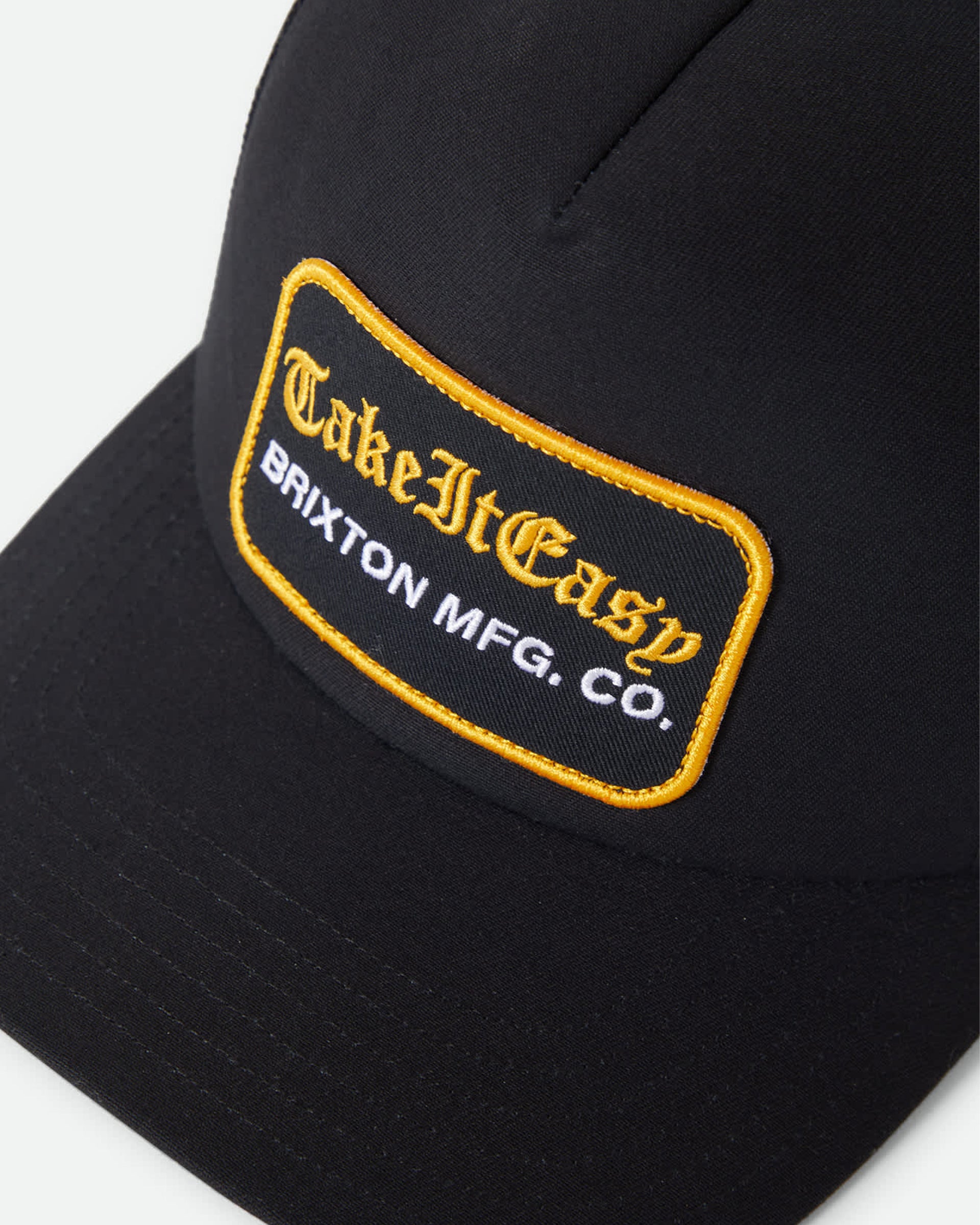 Brixton Take It Easy Netplus Trucker Hat - Washed Black