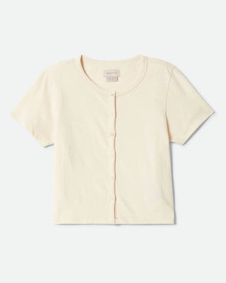 Brixton Women's The Alice Button Down Shirt - Whitecap