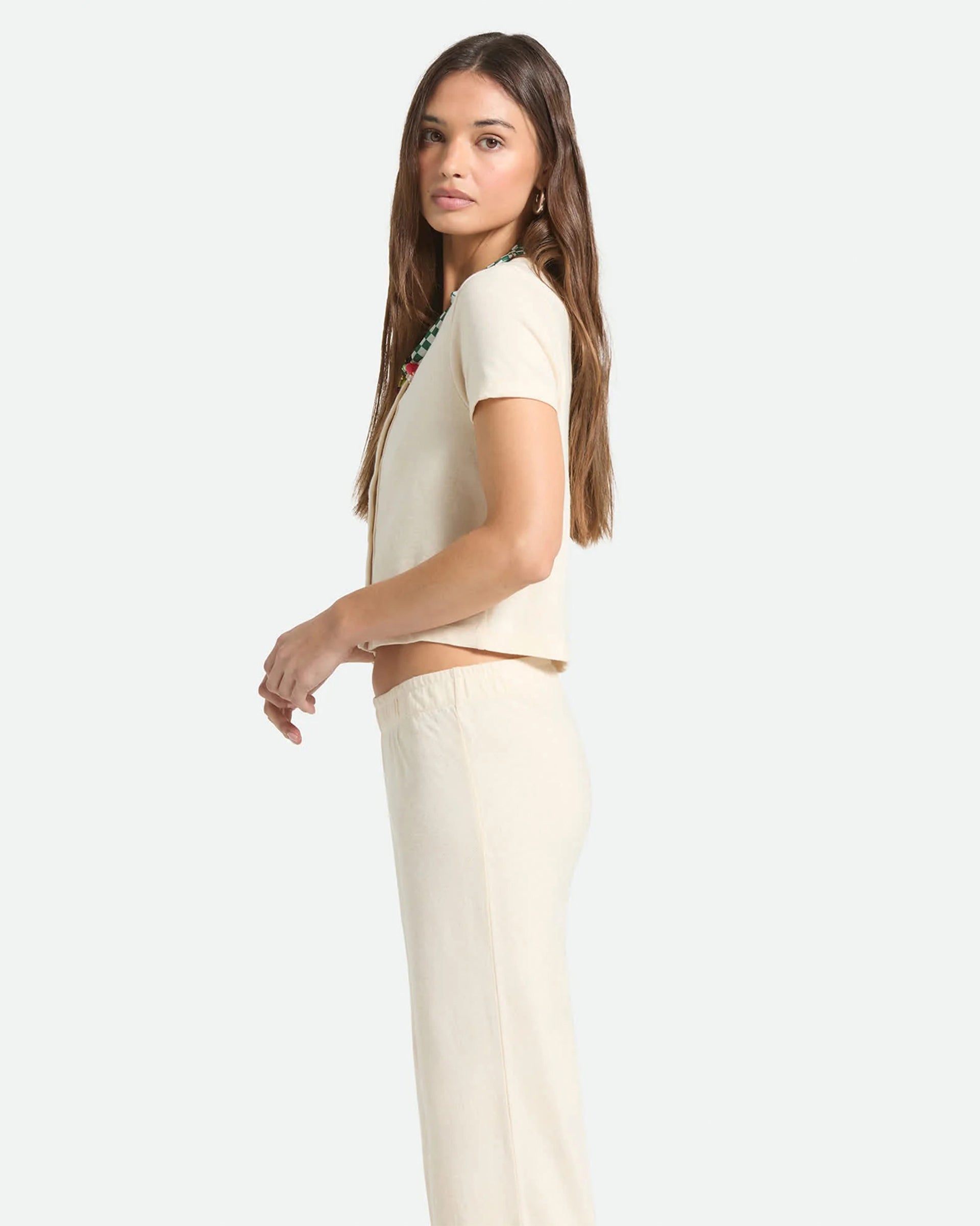 Brixton Women's The Alice Button Down Shirt - Whitecap