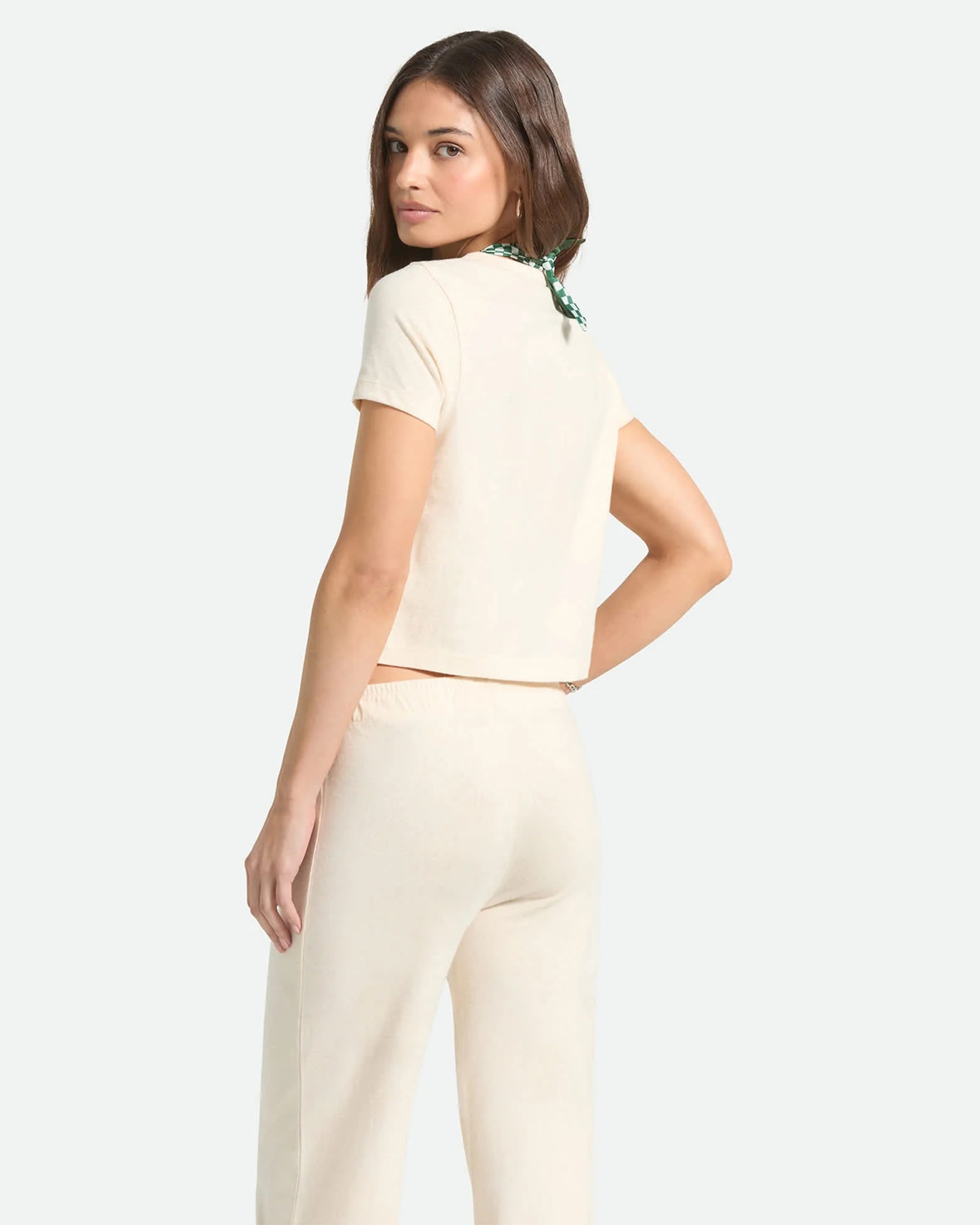 Brixton Women's The Alice Button Down Shirt - Whitecap