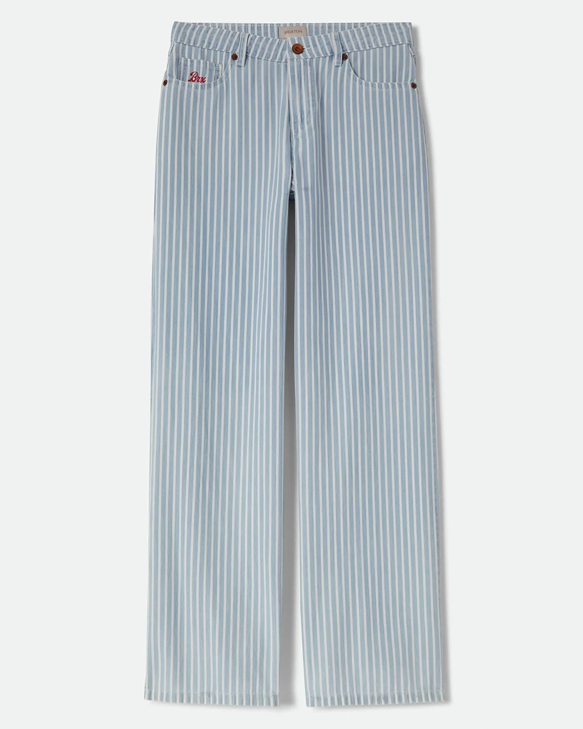 Brixton Women's The Chloe 5-Pocket Pant - Two Boot Stripe
