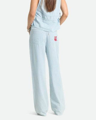 Brixton Women's The Chloe 5-Pocket Pant - Two Boot Stripe