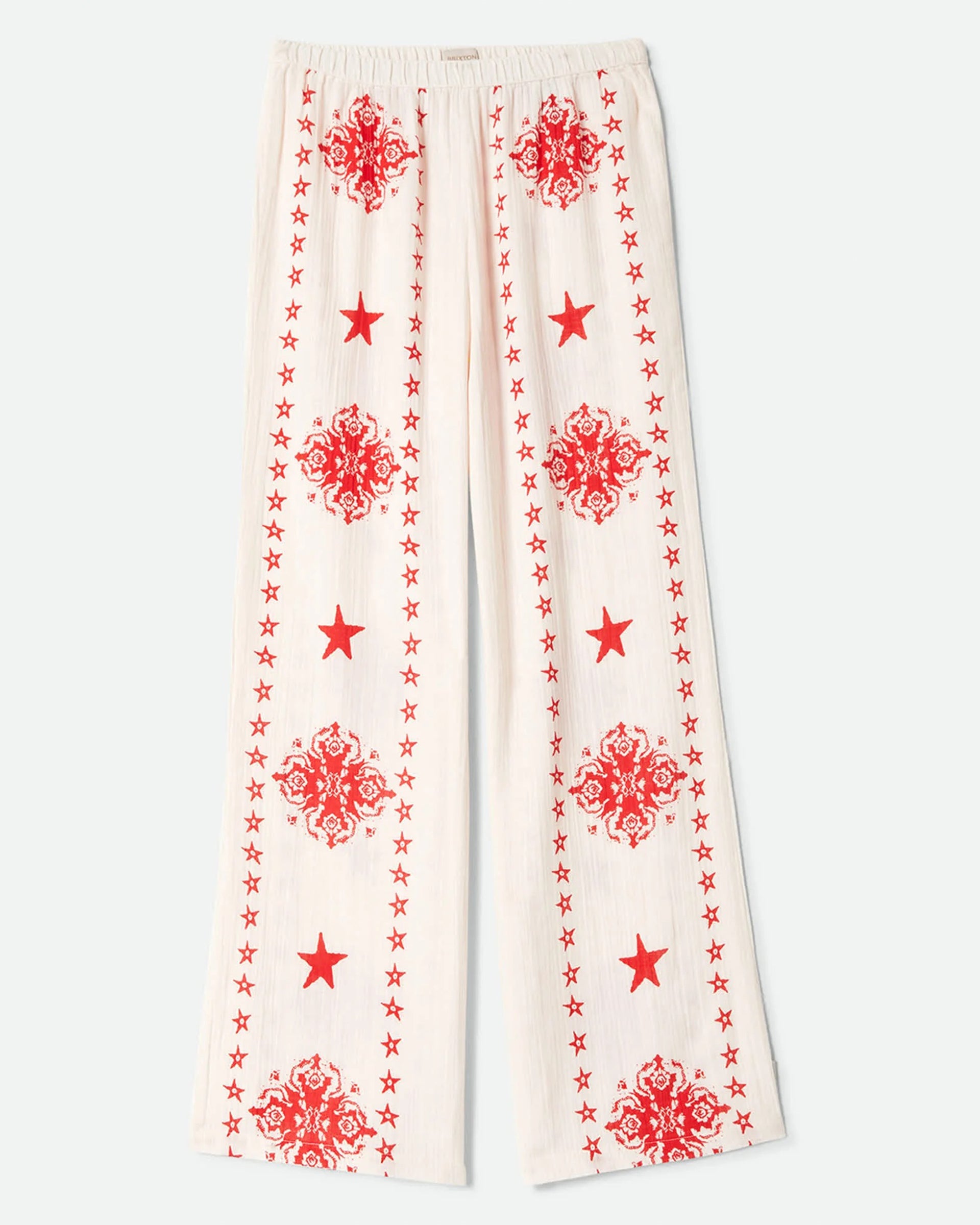 Brixton Women's The Lola Lounge Pant - Off White Tile