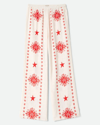 Brixton Women's The Lola Lounge Pant - Off White Tile