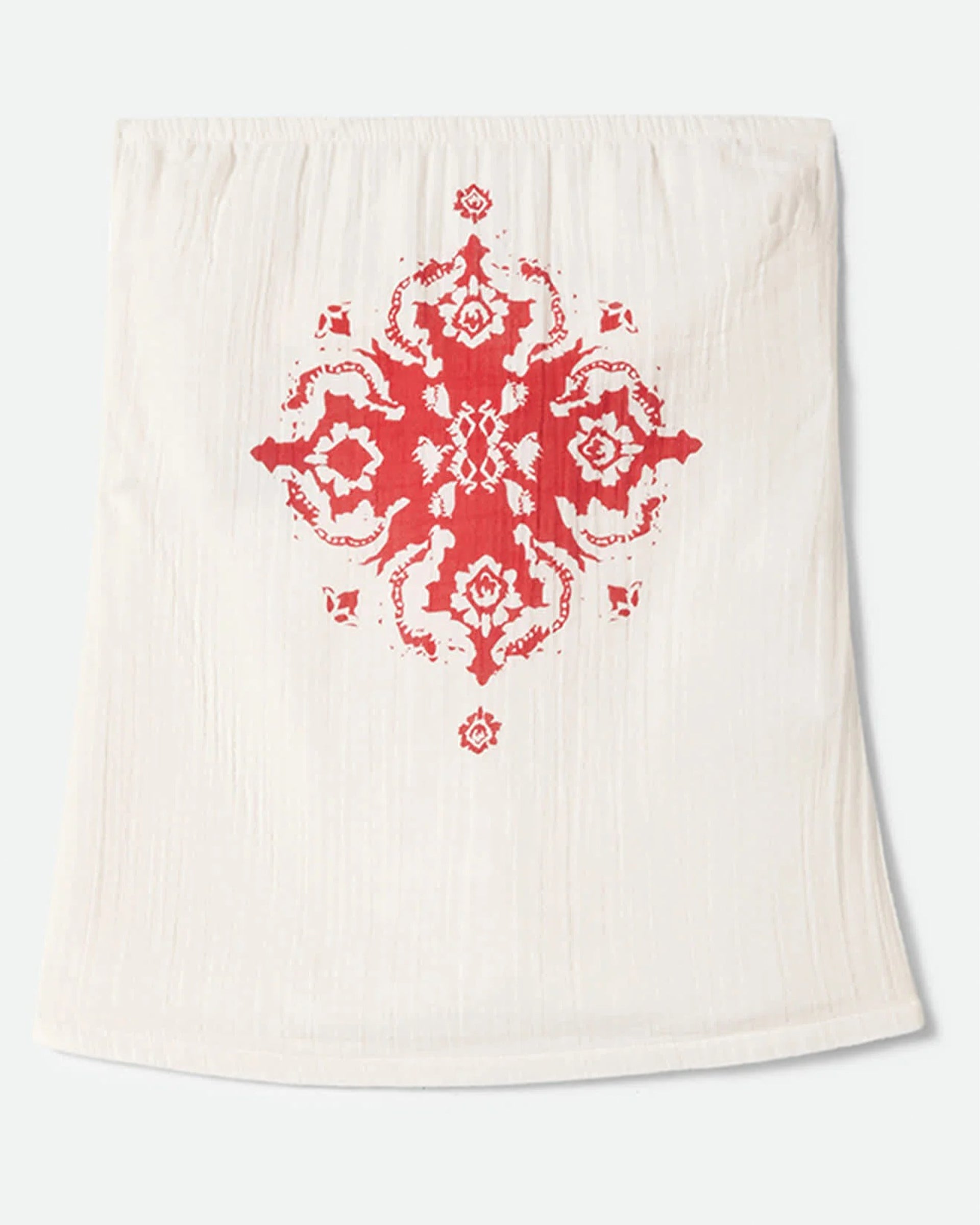 Brixton Women's The Lola Tube Top - Off White/Robust Red
