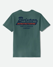 Brixton Township Short Sleeve Tailored T-Shirt - Night Sage