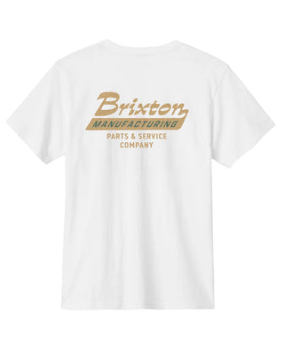 Brixton Township Short Sleeve Tailored T-Shirt - White