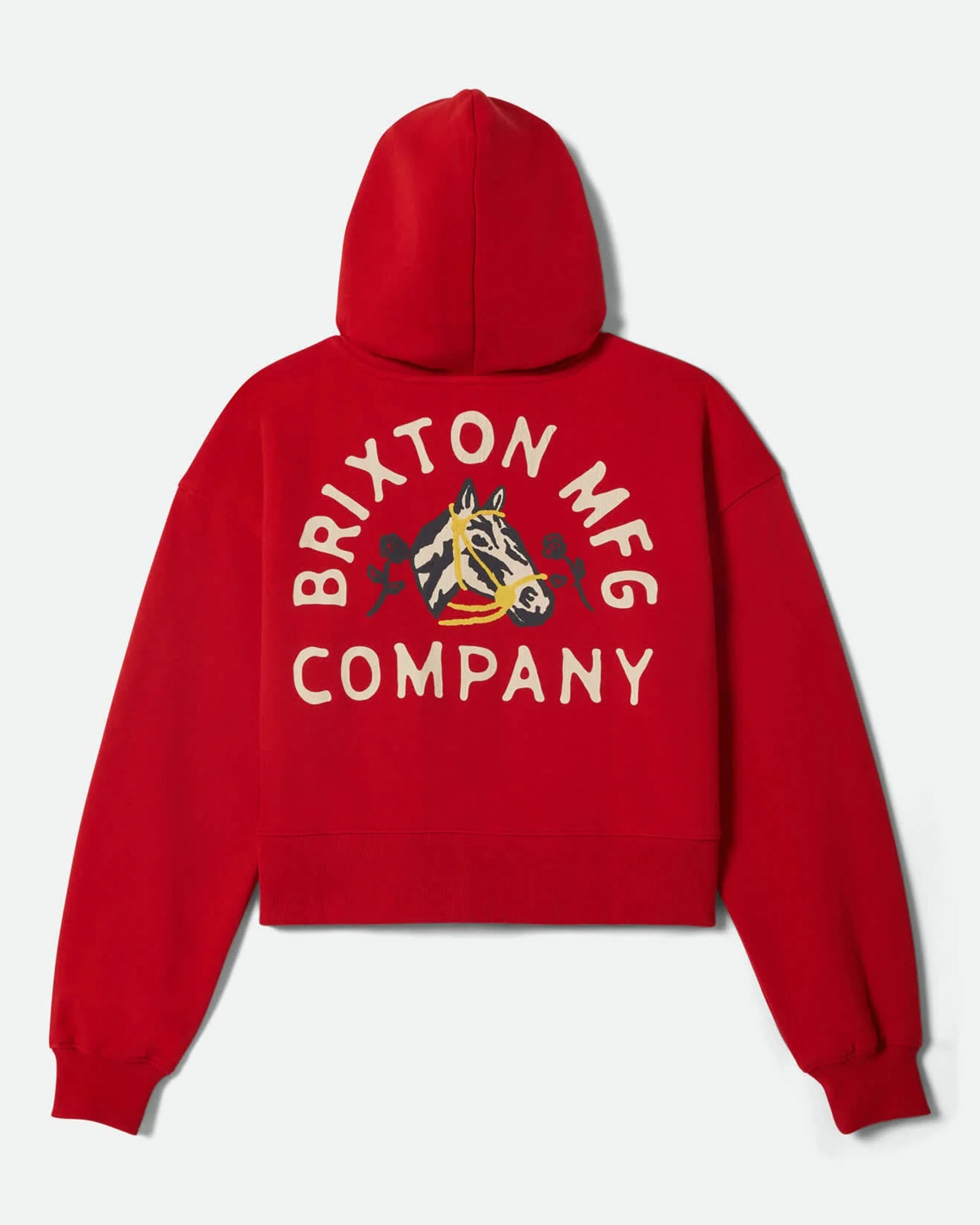 Brixton Women's Trophy Horse Cropped Zip Hood - Adrenaline Rush