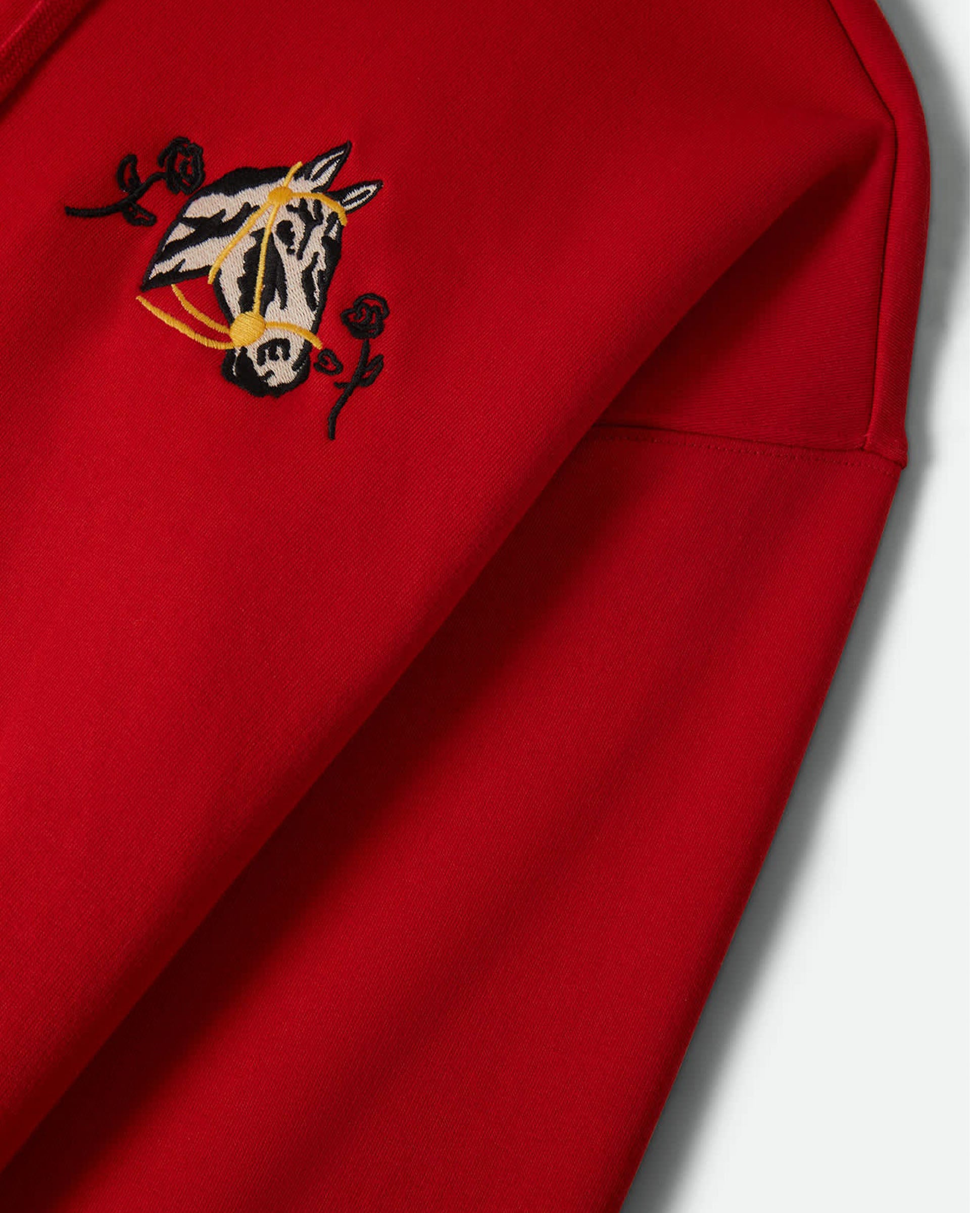 Brixton Women's Trophy Horse Cropped Zip Hood - Adrenaline Rush