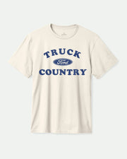 Brixton x Ford Truck Country Short Sleeve Standard T-Shirt - Wimbledon White