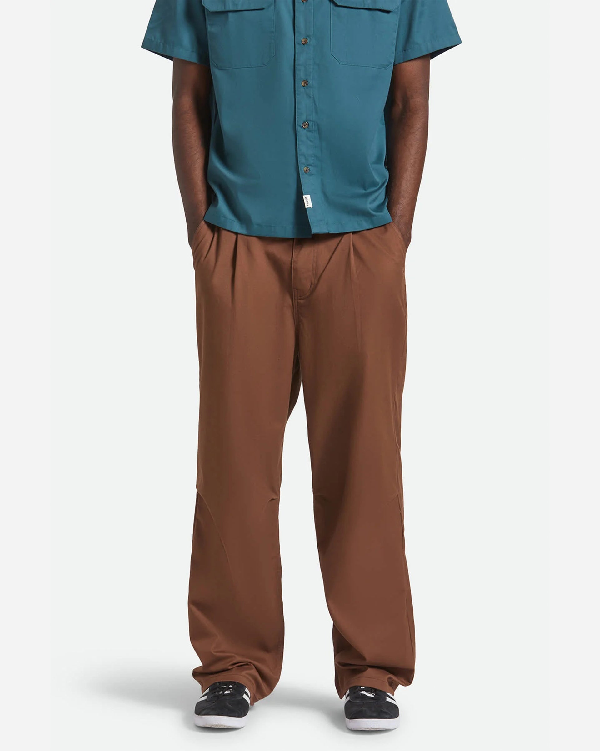 Brixton Union Baggy Pant - Pinecone Brown