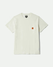 Brixton Union Heavyweight Short Sleeve Boxy Pocket T-Shirt - Off White