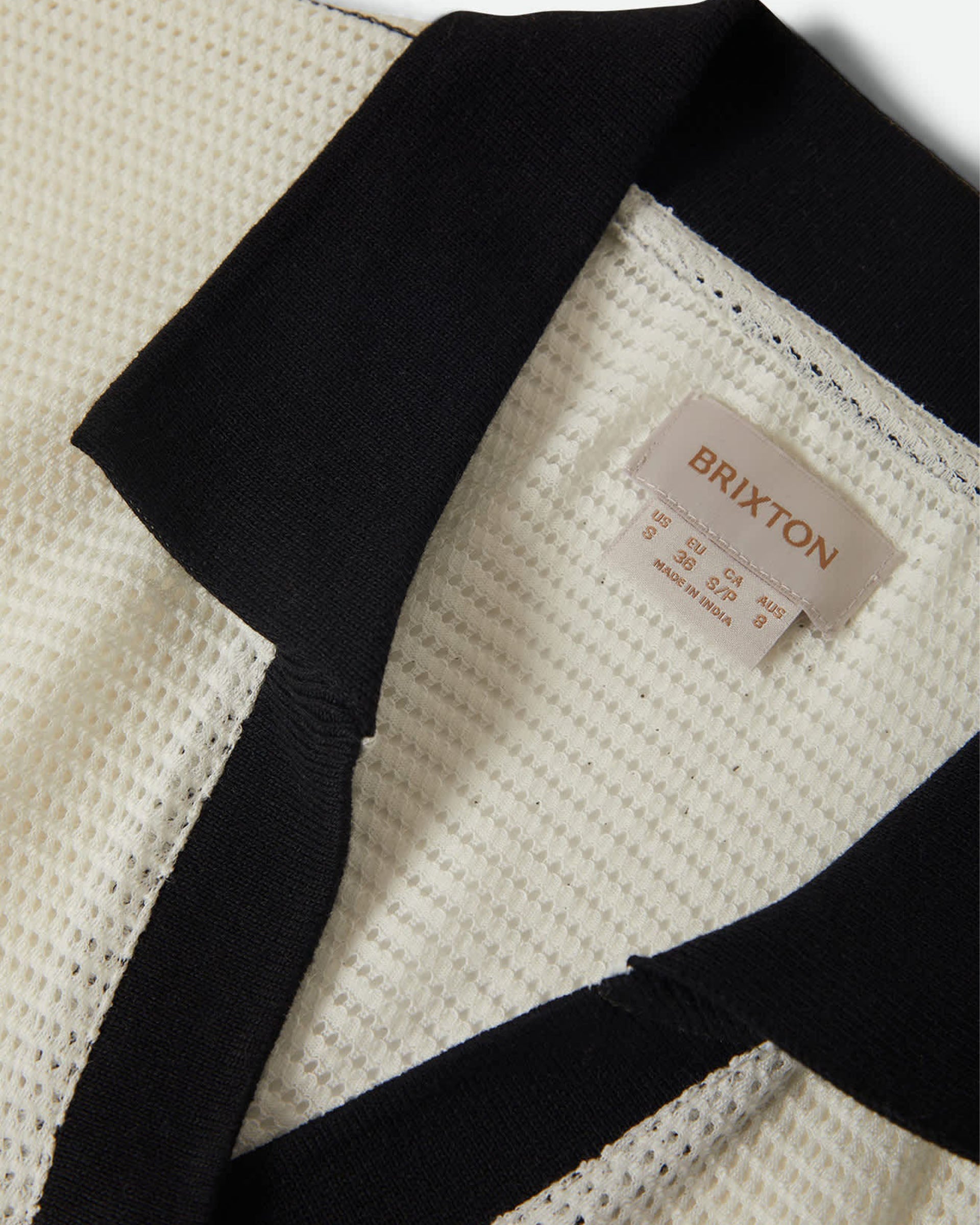 Brixton Women's Varsity S/S T-Shirt - Off White/Black