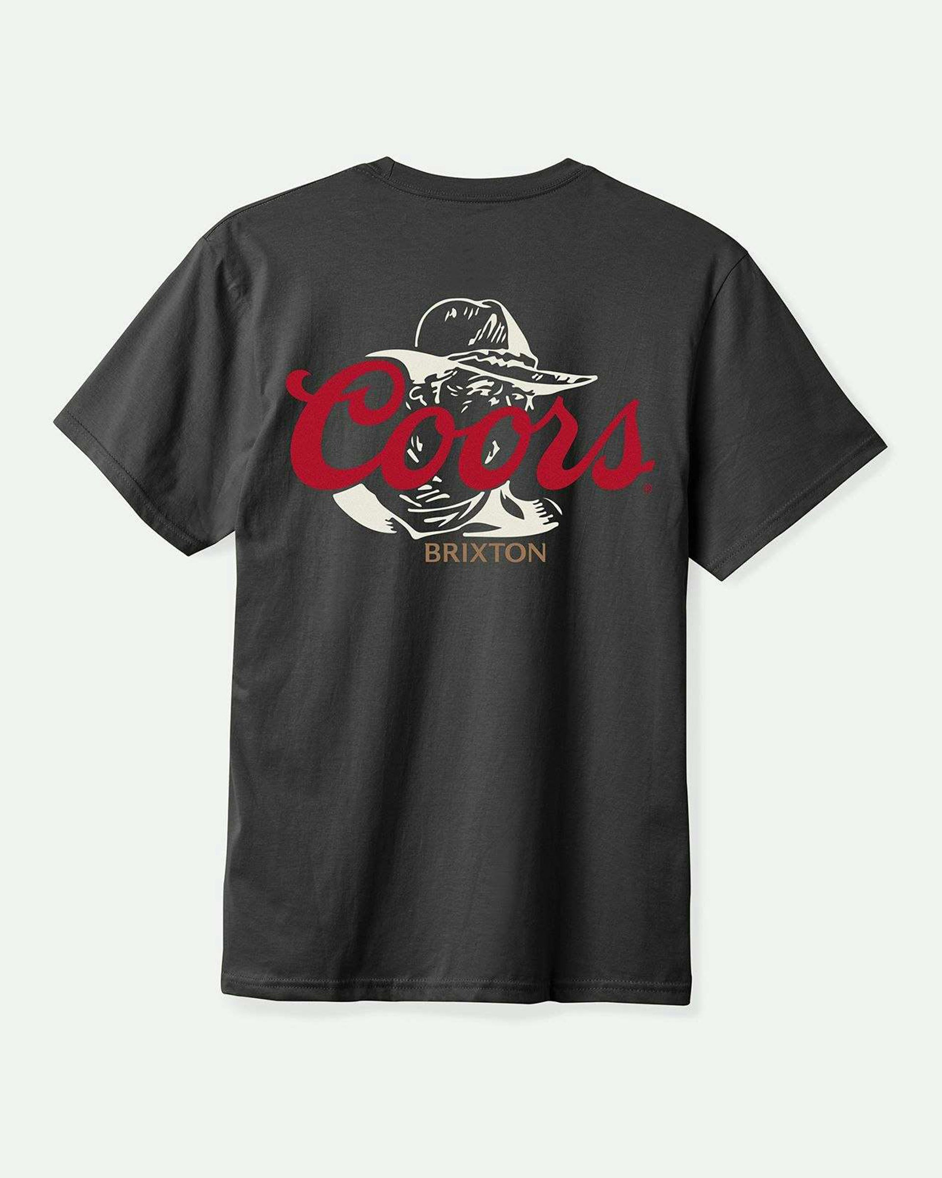 Brixton Coors Wayne S/S Standard T-Shirt - Black