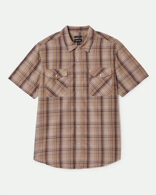 Brixton Wayne Western Short Sleeve Shirt - Western Plaid