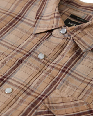 Brixton Wayne Western Short Sleeve Shirt - Western Plaid