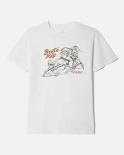 Brixton Wellston Short Sleeve Tailored T-Shirt - White