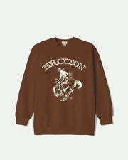 Brixton Women's Western Crewneck Sweatshirt - Sepia