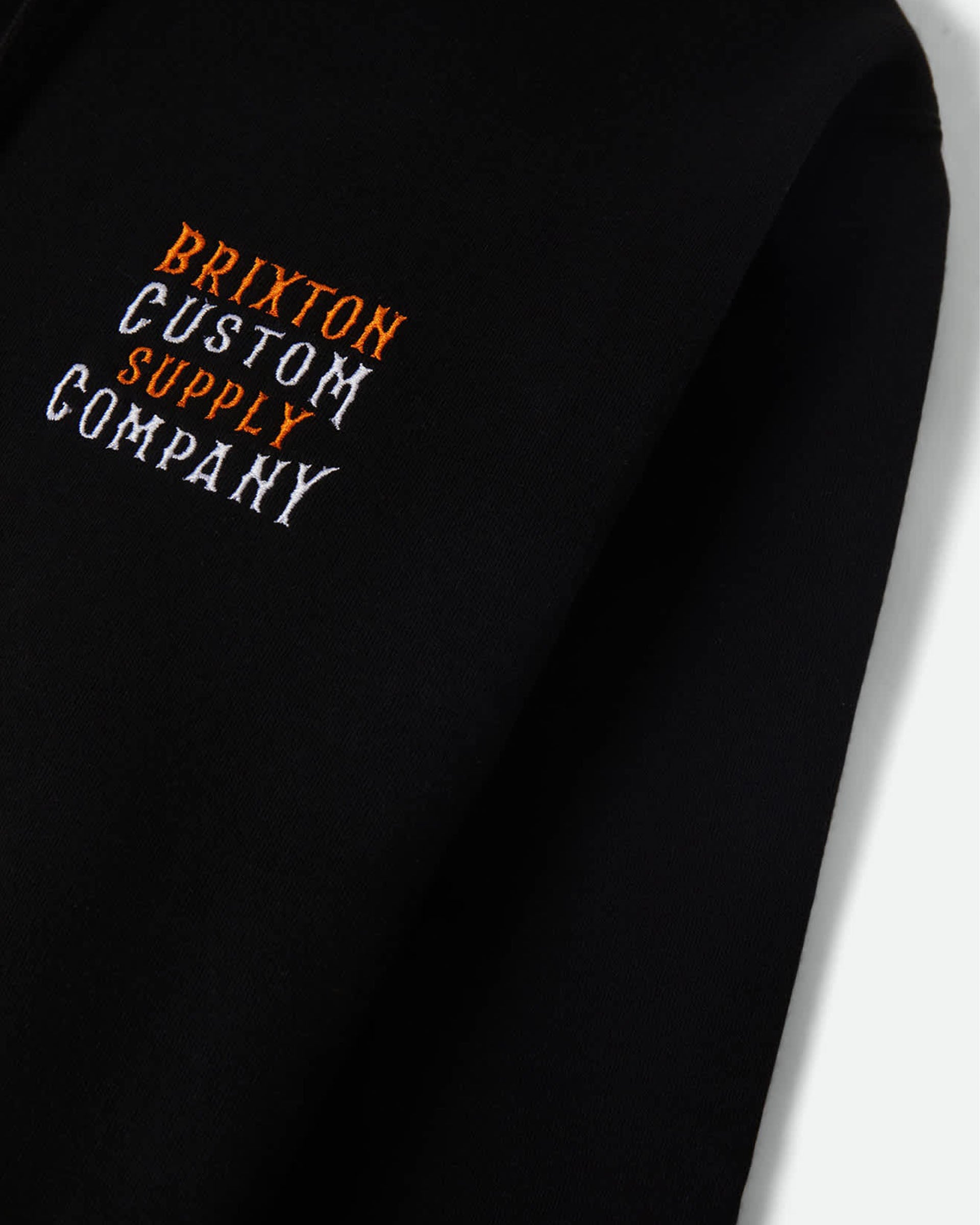 Brixton Wheaton Pullover Hoodie - Black