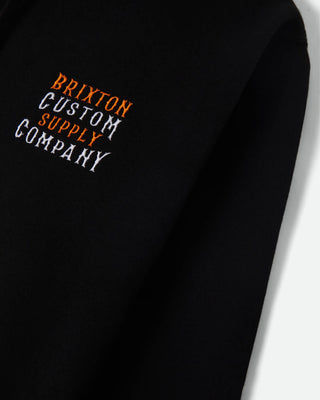 Brixton Wheaton Pullover Hoodie - Black