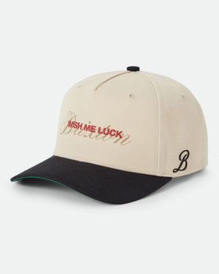 Brixton Women's Wish Me Luck Snapback Hat - Whitecap/Black
