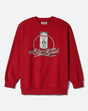 Brixton Women's Coors Light Caster Crew - Coors Red