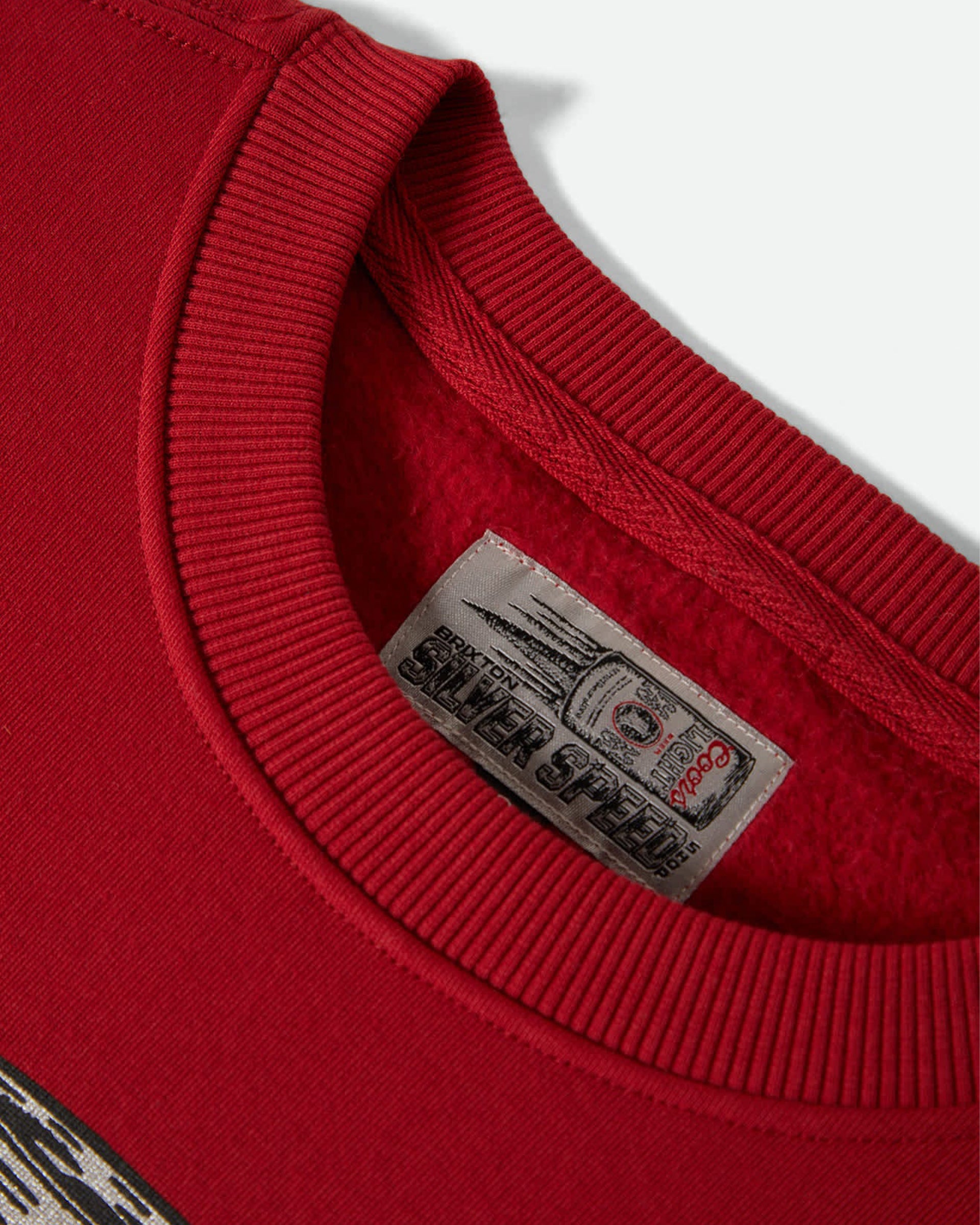 Brixton Women's Coors Light Caster Crew - Coors Red