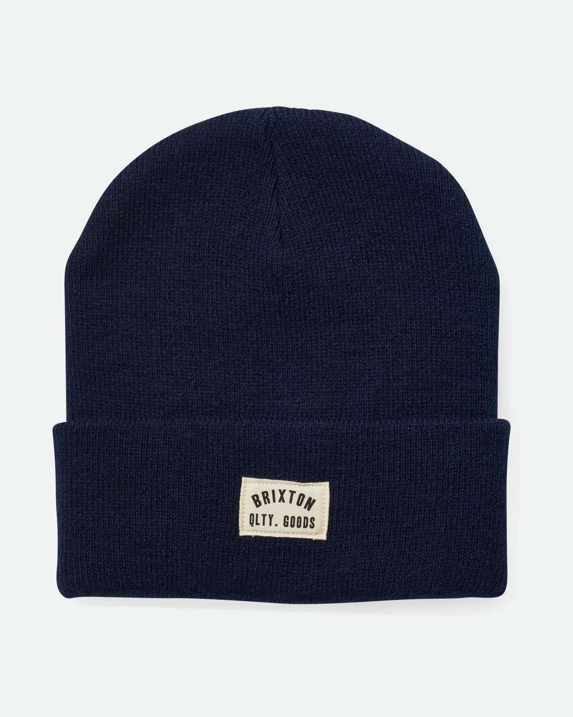 Brixton Woodburn Watch Cap Beanie - Navy