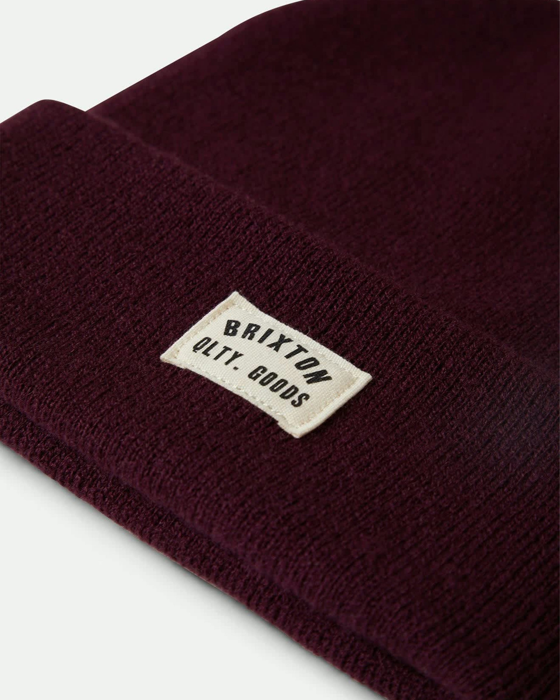 Brixton Woodburn Watch Cap Beanie - Port