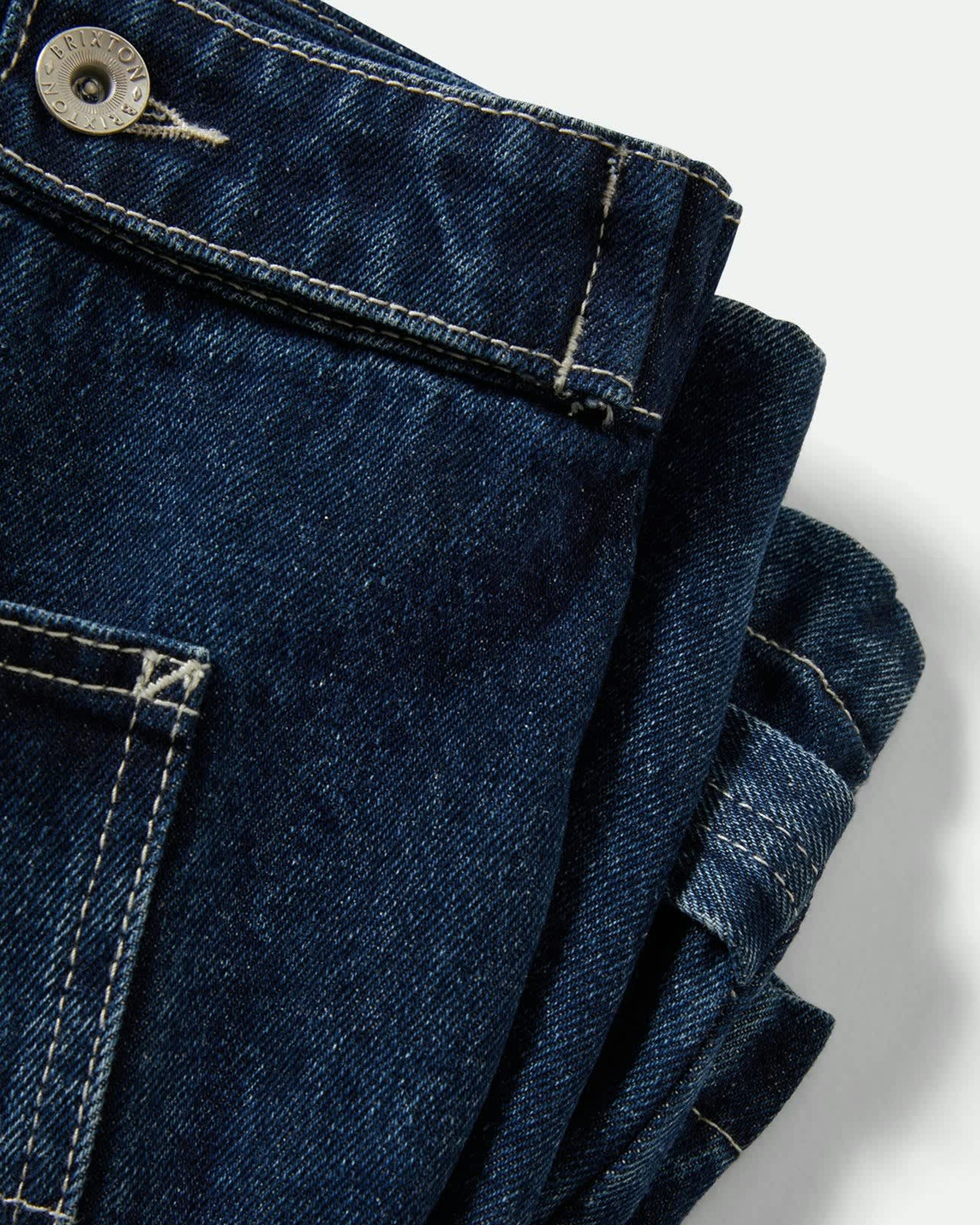 Brixton Women's Wrap Skort - Rinse Denim