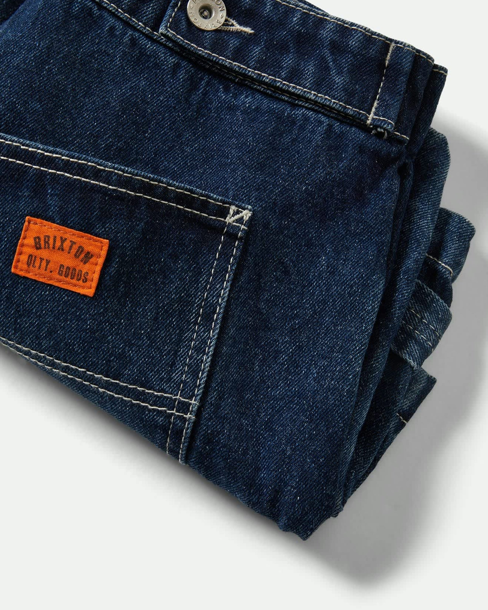 Brixton Women's Wrap Skort - Rinse Denim