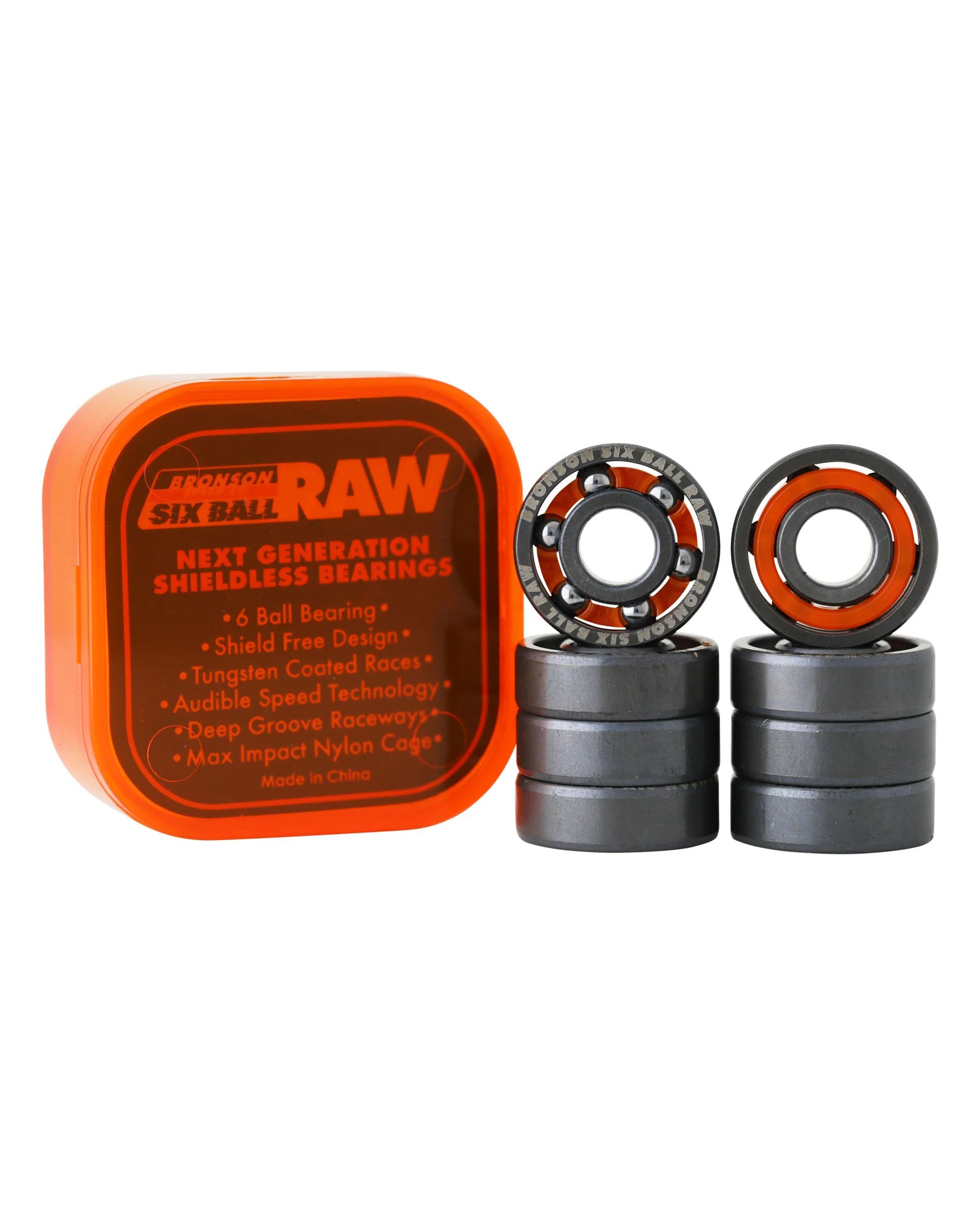 Bronson Speed Co. 6-Ball Raw Bearings