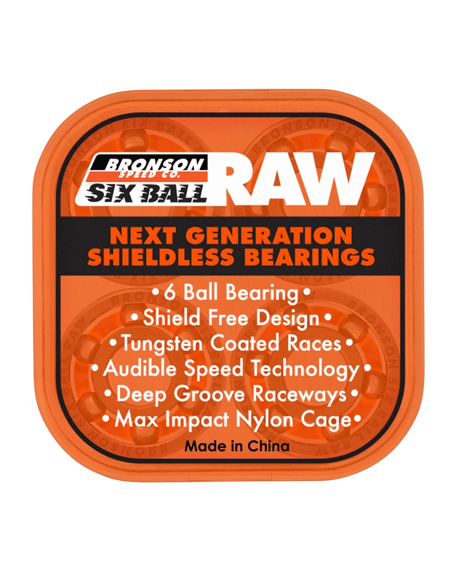 Bronson Speed Co. 6-Ball Raw Bearings