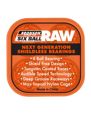 Bronson Speed Co. 6-Ball Raw Bearings