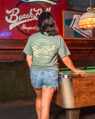 Beach Ball PGMT S/S Tee - Light Green