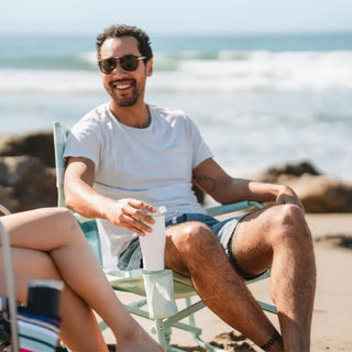 GCI Outdoor Beach Rocker™ Chair - Green Beach Wave