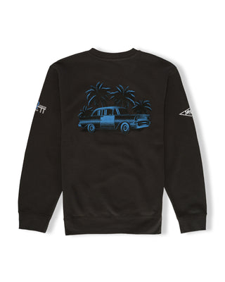 Beach Patrol Crewneck Sweatshirt - Smoke